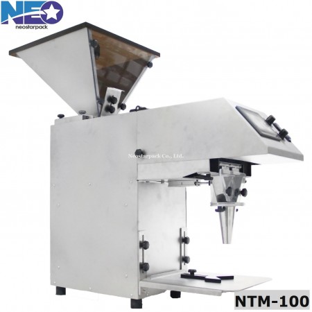 Tablet counting machine output chute